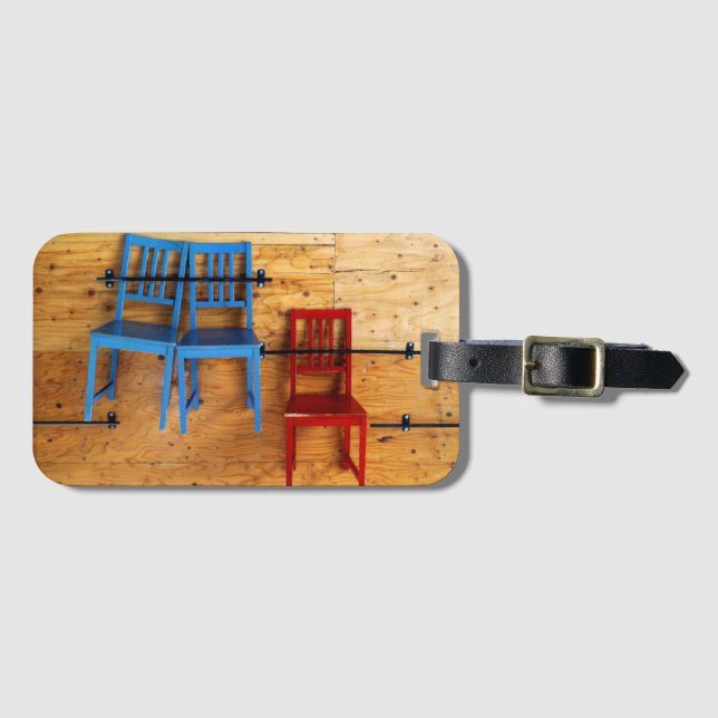 Chairs Luggage Tag (Front Horizontal)