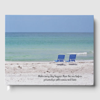 Chairs on the Beach Guest Book