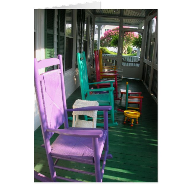 Chairs on the porch, Virginia Beach, VA (Front)