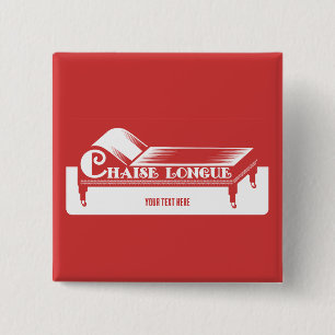Chaise Longue 15 Cm Square Badge
