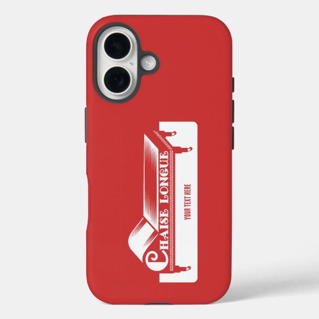 Chaise Longue Case-Mate iPhone Case (Back)