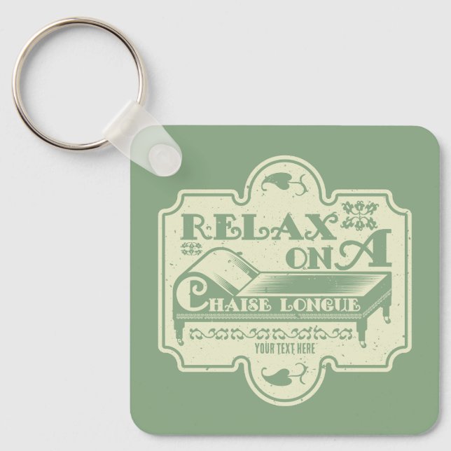 Chaise Longue Key Ring (Front)