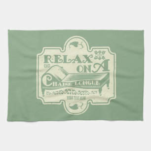 Chaise Longue Tea Towel