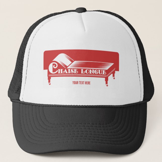 Chaise Longue Trucker Hat (Front)