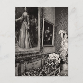 Chaise lounge at Château Versailles Postcard