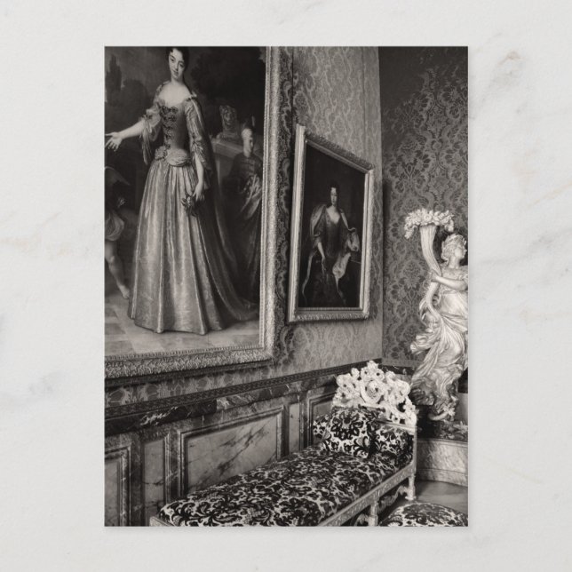 Chaise lounge at Château Versailles Postcard (Front)