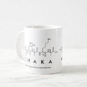 Chaka peptide name mug (Front Left)