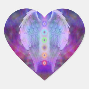 chakra,angel,healer,healing from god,angels,love, heart sticker