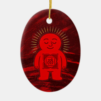Chakra Buddies: Root Chakra Ceramic Tree Decoration