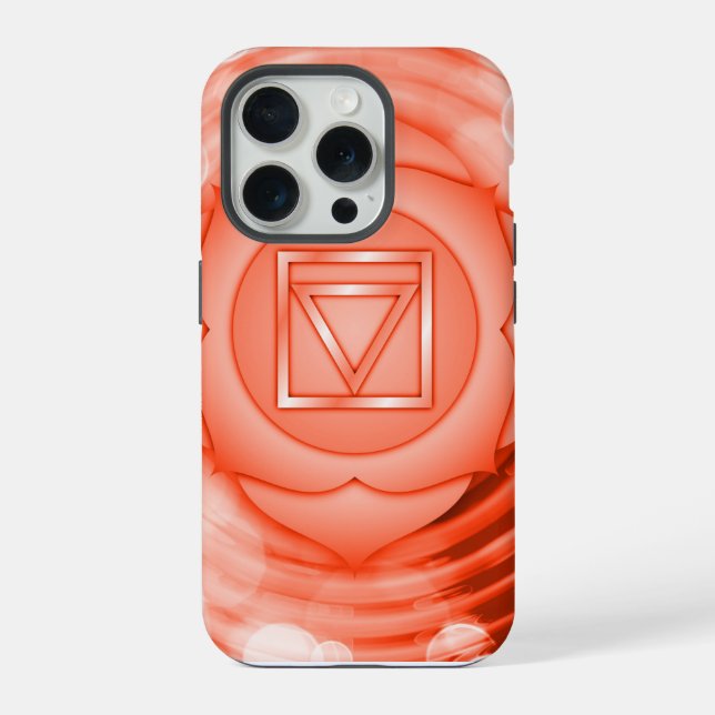 Chakra Energy Centres Mindfulness iPhone Case (Back)
