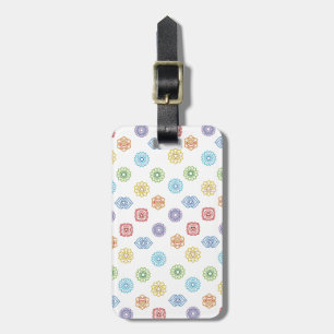 Chakra Energy Luggage Tag