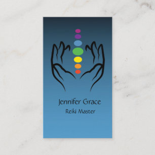 Chakra Energy Spiritual Healing  Business Card