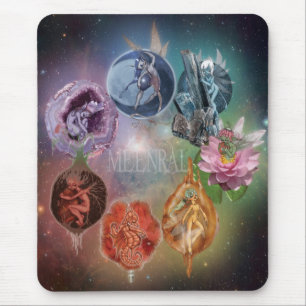CHAKRA FAE CYCLE MOUSE MAT