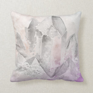 *~* Chakra Faux Amethyst Crystal Healing Energy Cushion