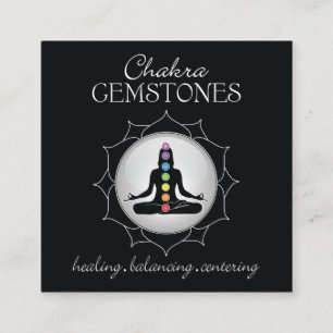 Chakra Gemstone Wallet Card
