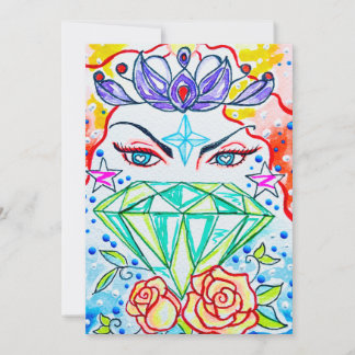 Chakra Goddess Invitation