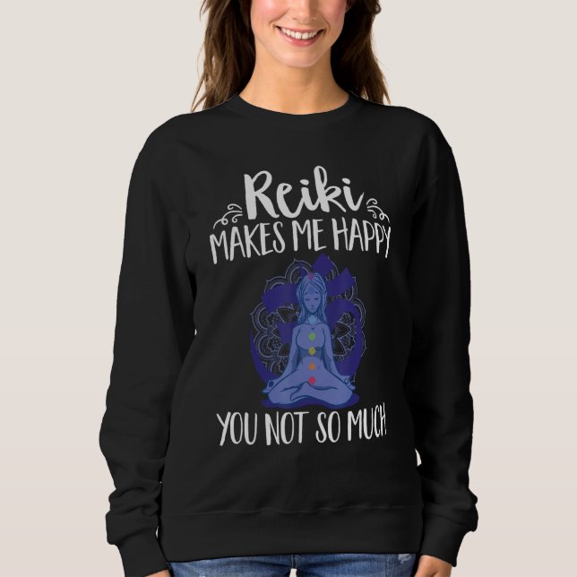 Chakra Healing Reiki Practitioner 5 Sweatshirt (Front)