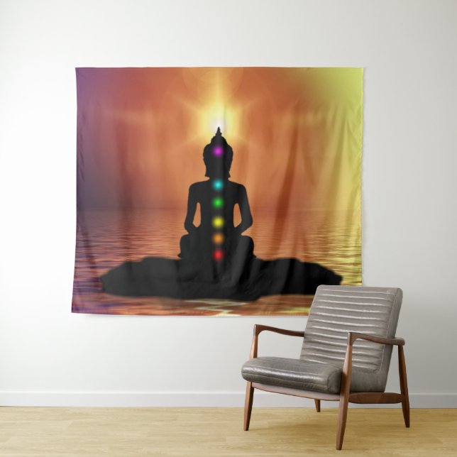 Chakra Mediatation  Tapestry (In Situ (Horizontal))