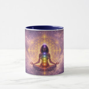 Chakra Meditation Mug Spiritual Art