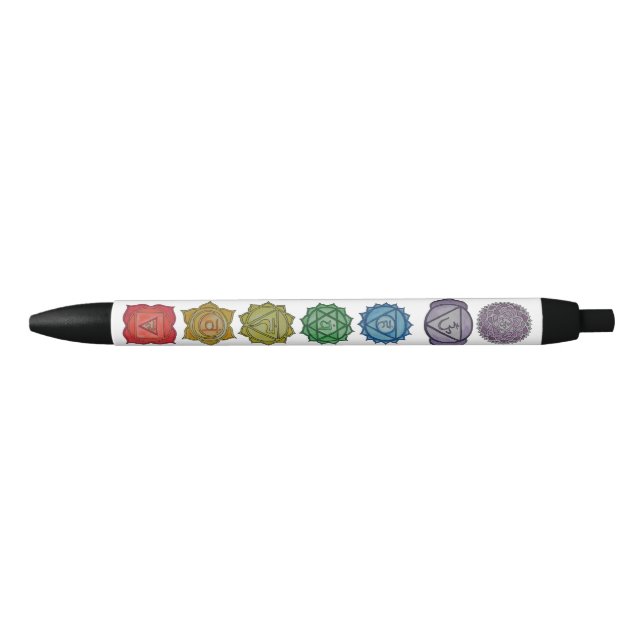 Chakra Pencil Black Ink Pen (Front)