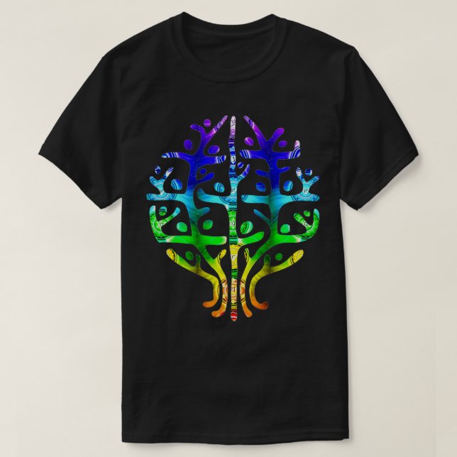Chakra Reiki Oneness with the Universe Symbol  T-Shirt (Design Front)