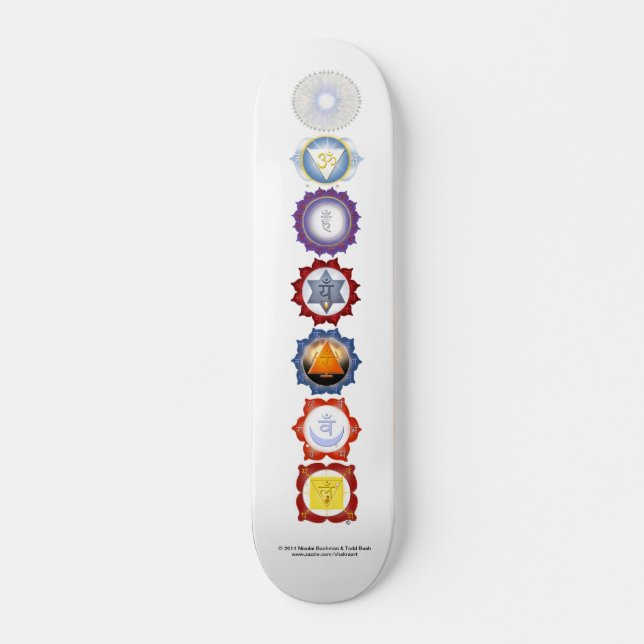Chakra Skate Board (Front)