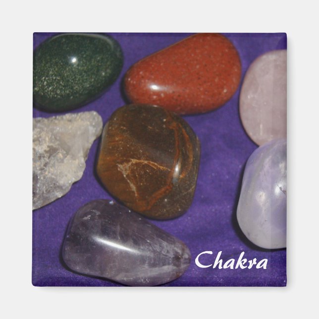 Chakra Stones Magnet (Front)