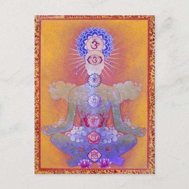 CHAKRA SYSTEM postcard (Front)