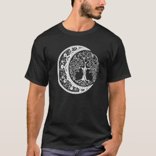 Chakra Tree Of Life Mandala Zen Yoga Om Symbol Bud T-Shirt