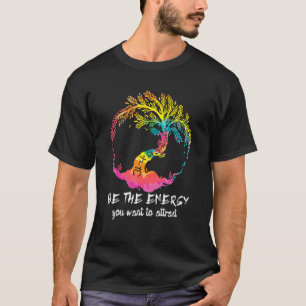 Chakra Tree Of Life Mandala Zen Yoga Om Symbol Bud T-Shirt