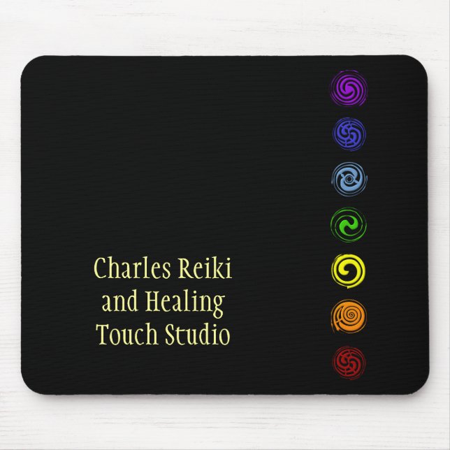 Chakra Wheels Mouse Mat (Front)