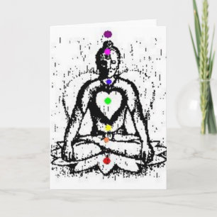 chakra yoga card