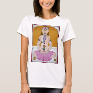 Chakra Yoga Illustration for Meditation T-Shirt