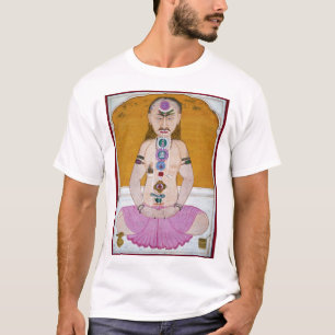 Chakra Yoga Illustration for Meditation T-Shirt