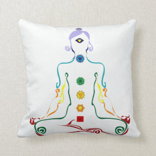 Chakra yogini cushion