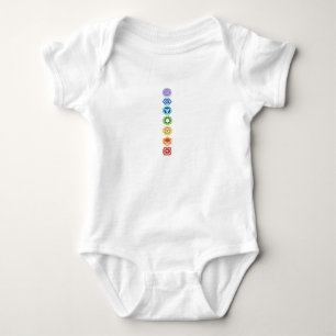 Chakras Baby Clothing Bodysuit