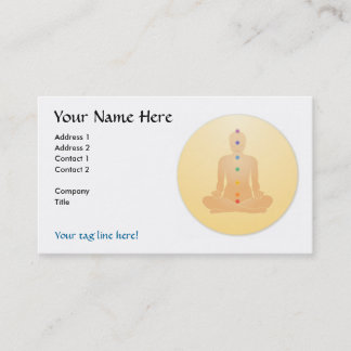 Chakras Business Cards