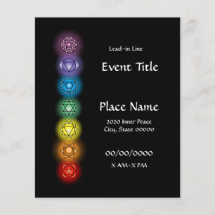 Chakras Event Small Flyer