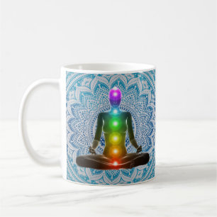 Chakras, Mandala, Spiritual, Chakras Coffee Mug