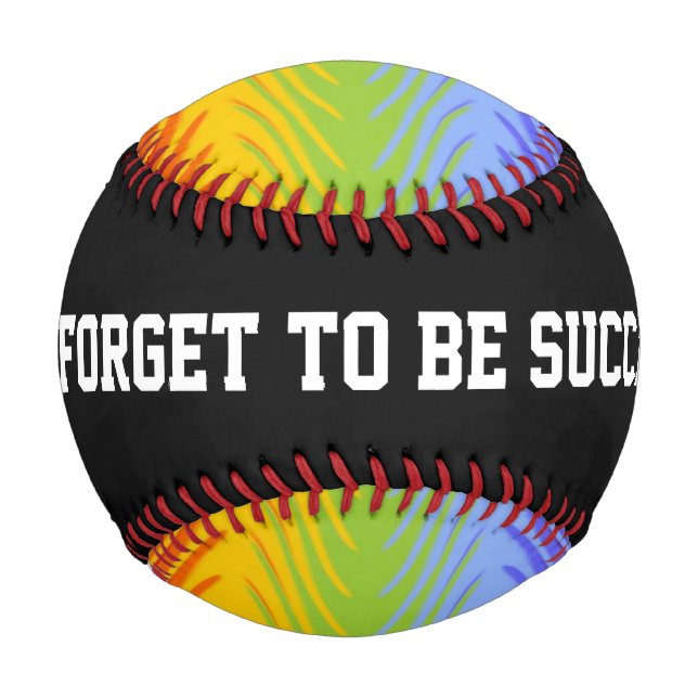 Chakras / Rainbow Colours Waves X + your ideas Baseball (Back)