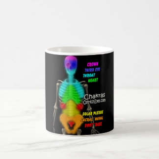 Chakras Skeleton Coffee Mug