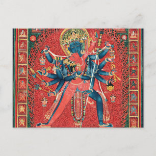 Chakrasamvara And Consort Vajravarahi Postcard