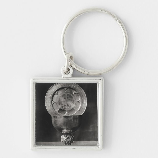 Chalice and Eucharist Plate Key Ring (Front)
