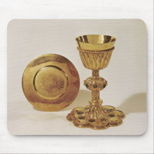 Chalice and paten mouse mat