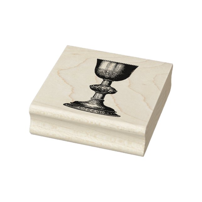 Chalice Catholic Mass Religious Rubber Stamp (Stamp)
