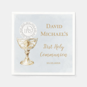 Chalice Host First Holy Communion Napkin