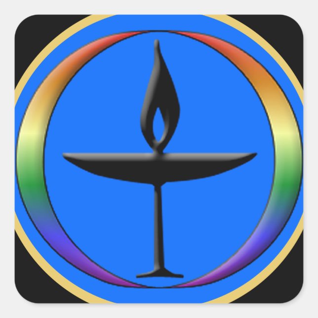 Chalice Lighter Square Sticker (Front)