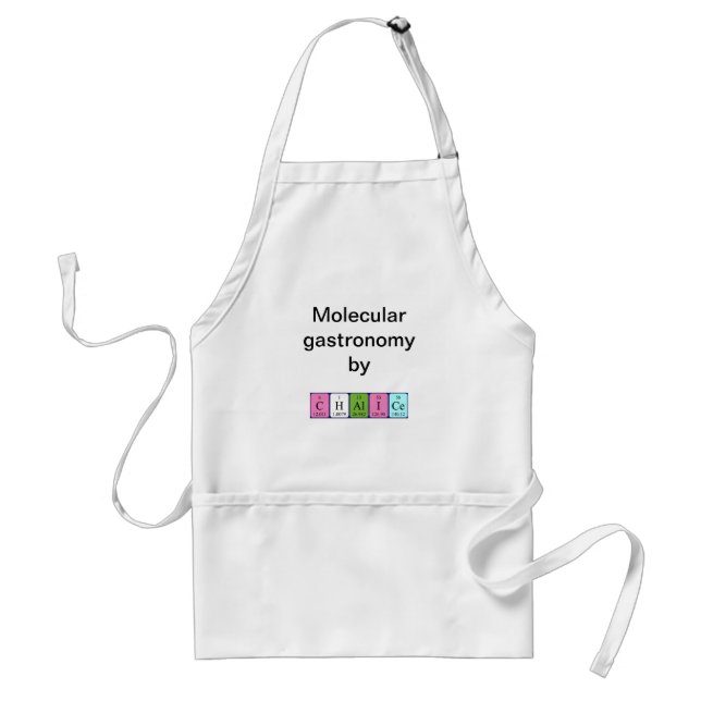 Chalice periodic table name apron (Front)