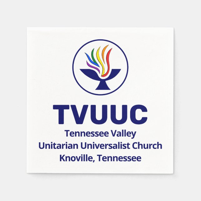 Chalice / TVUUC Napkin (Front)