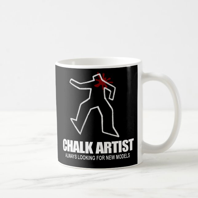 Chalk Artist Mug (Right)